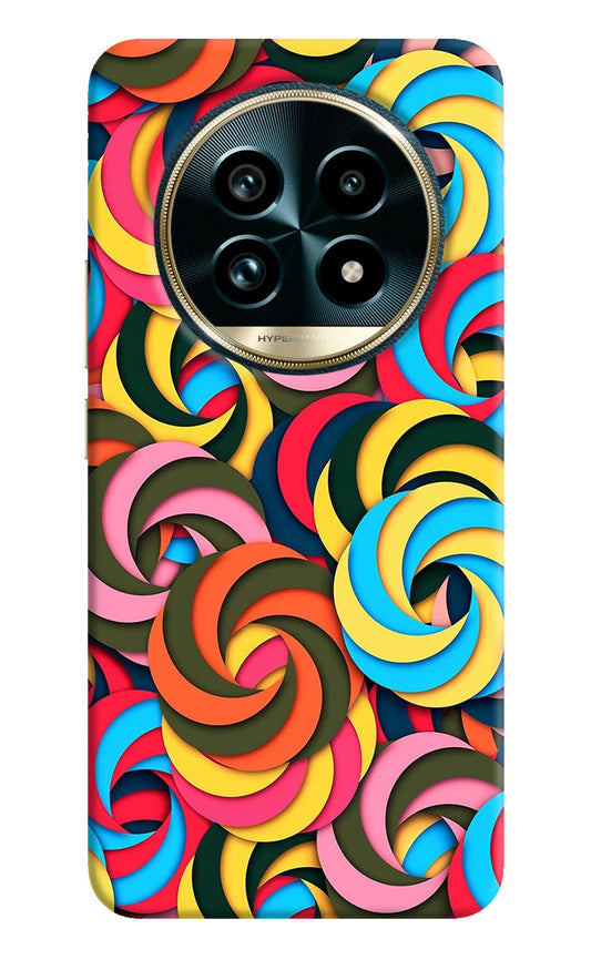 Spiral Pattern Realme 13 Pro+ 5G Back Cover