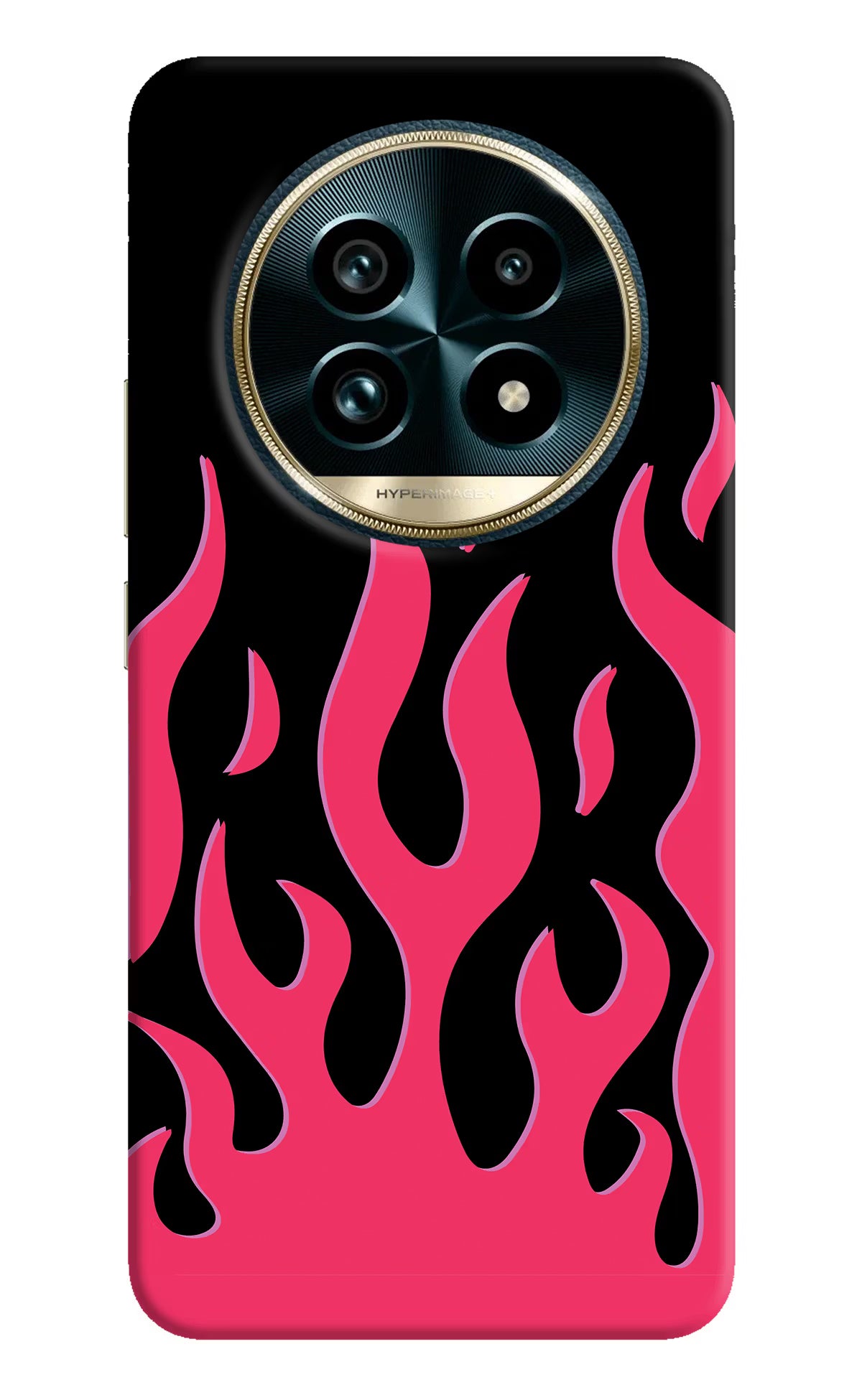 Fire Flames Realme 13 Pro+ 5G Hard Case Back Cover by Casekaro