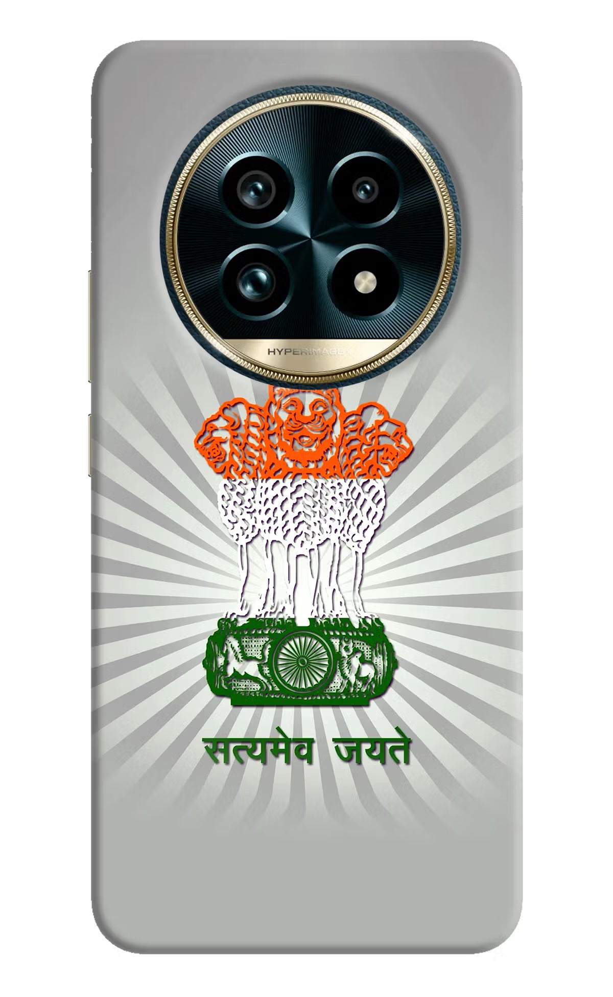 Satyamev Jayate Art Realme 13 Pro+ 5G Hard Case Back Cover by Casekaro