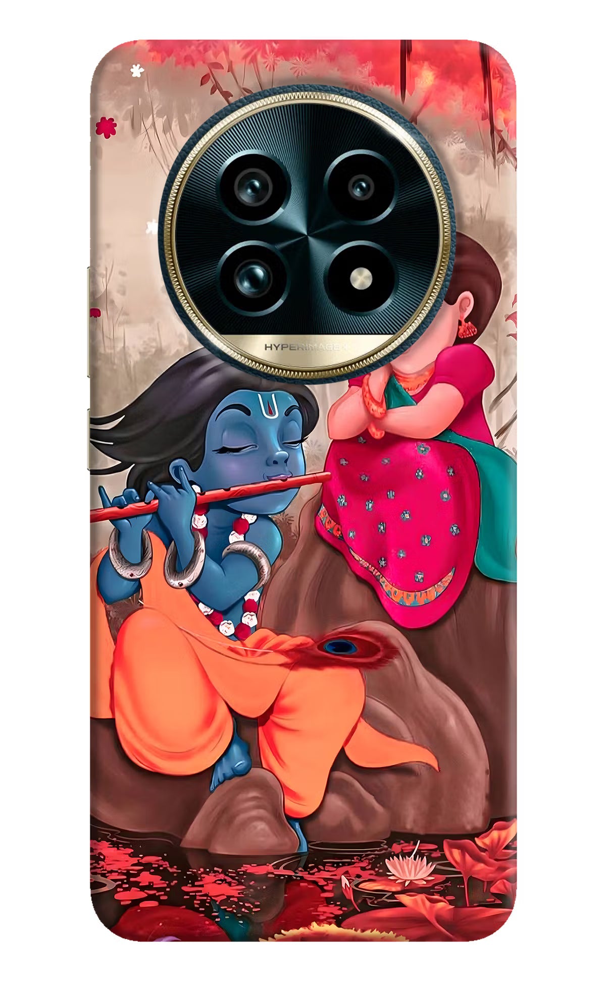Radhe Krishna Realme 13 Pro+ 5G Hard Case Back Cover by Casekaro