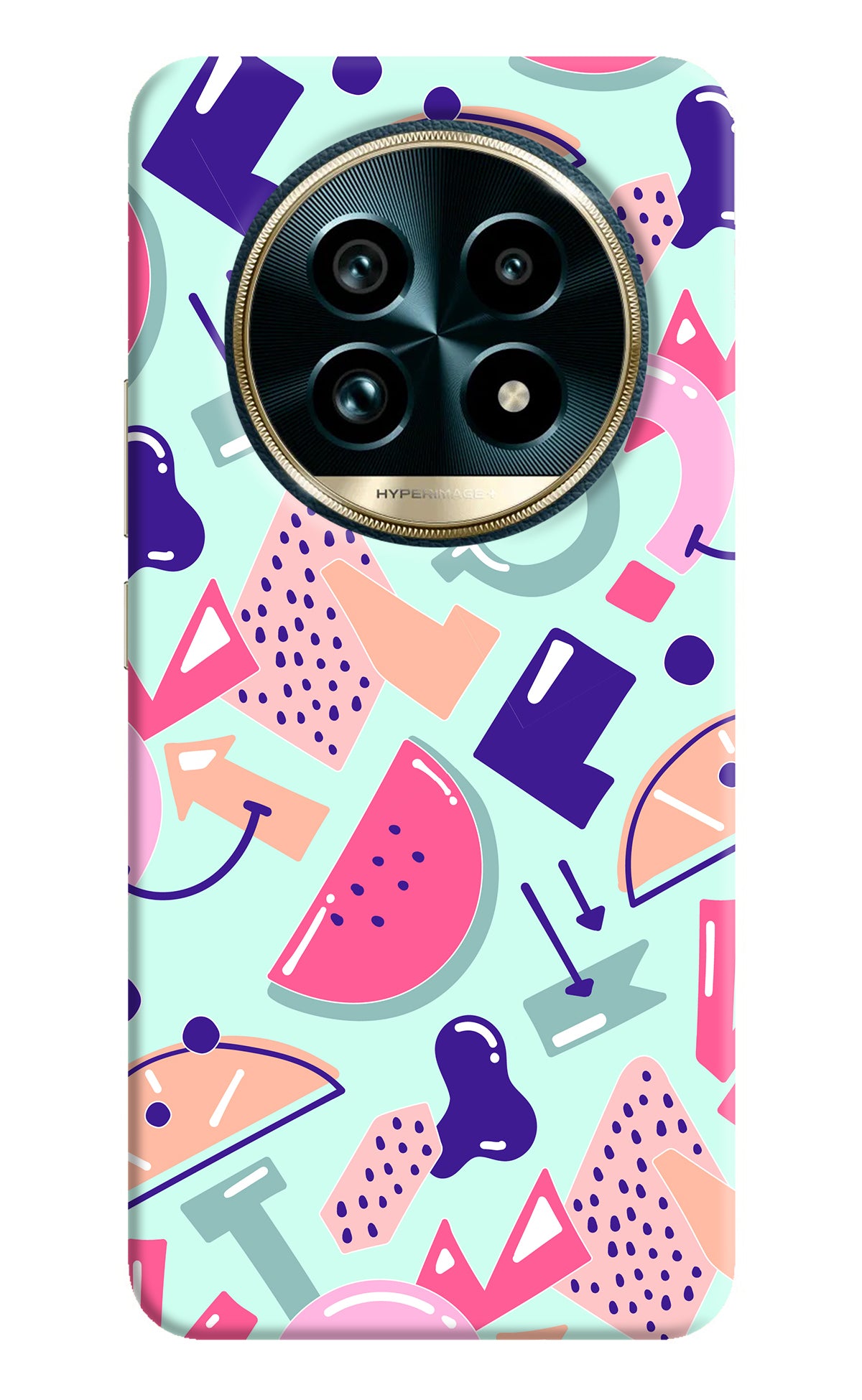 Doodle Pattern Realme 13 Pro+ 5G Back Cover