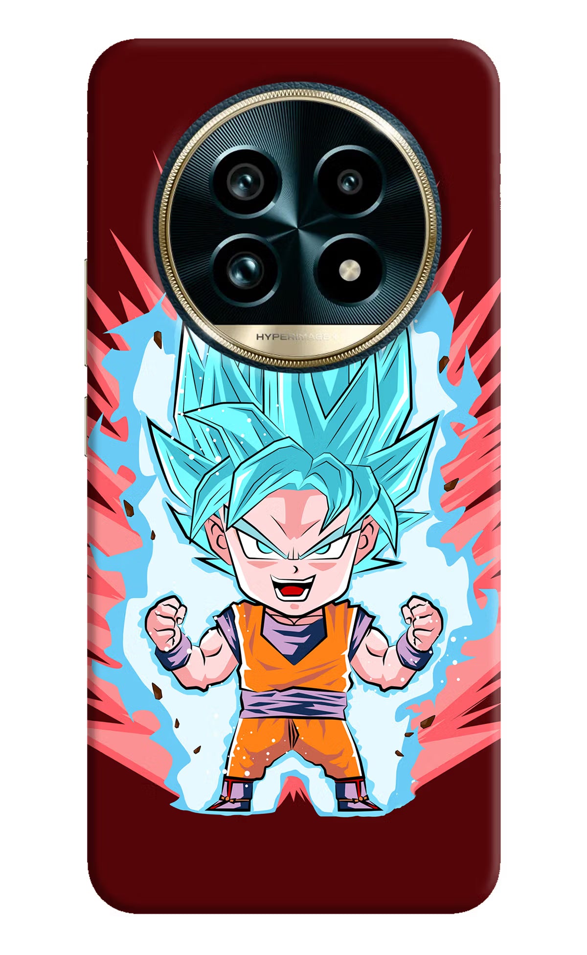 Goku Little Realme 13 Pro+ 5G Hard Case Back Cover by Casekaro