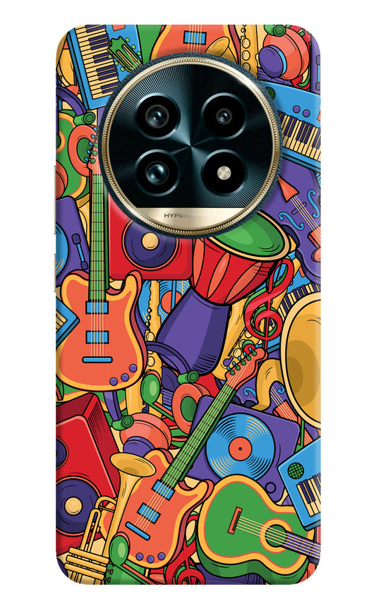 Music Instrument Doodle Realme 13 Pro+ 5G Back Cover