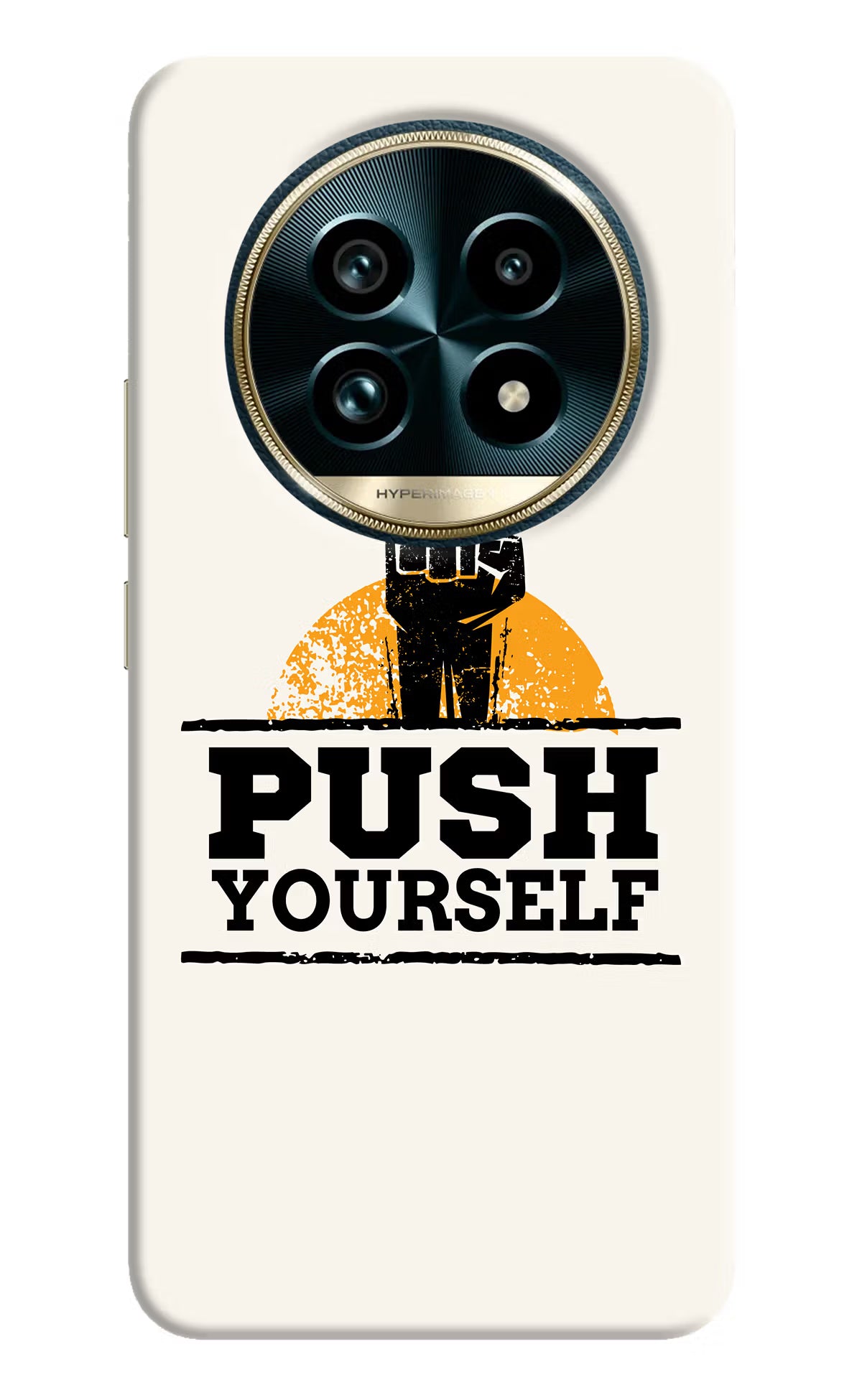 Push Yourself Realme 13 Pro+ 5G Hard Case Back Cover by Casekaro