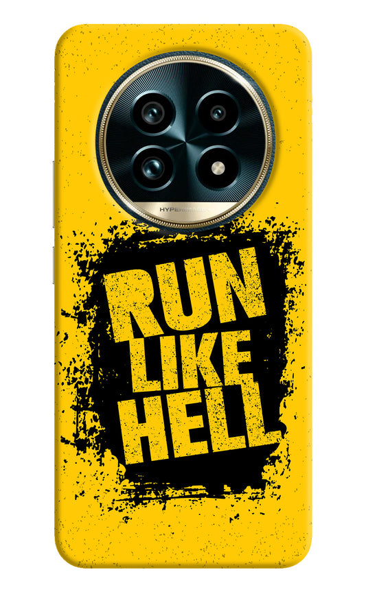 Run Like Hell Realme 13 Pro+ 5G Back Cover