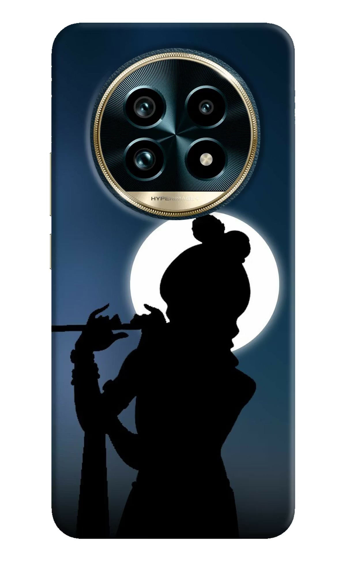 Shri Krishna Silhouette Realme 13 Pro+ 5G Hard Case Back Cover by Casekaro