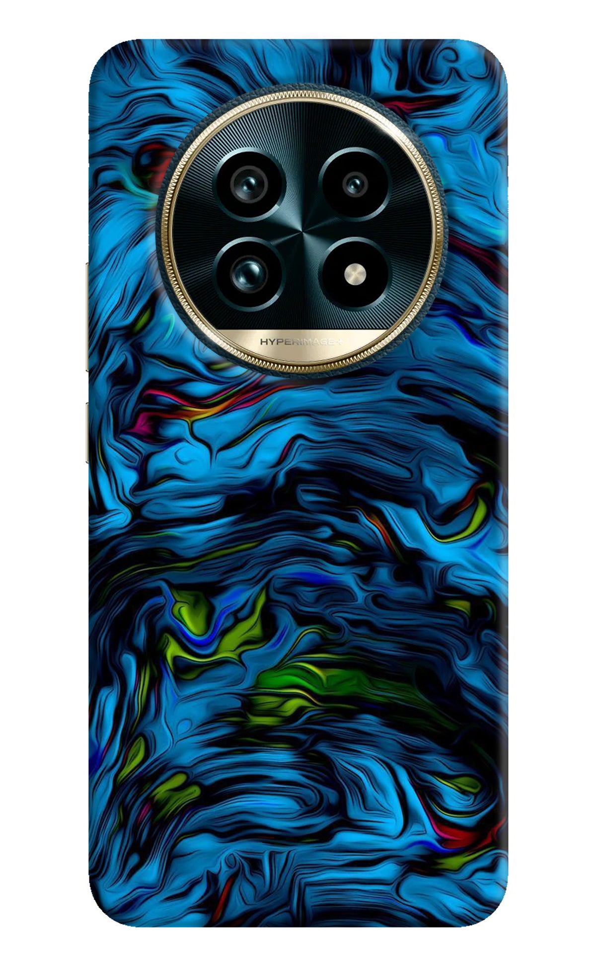 Dark Blue Abstract Realme 13 Pro+ 5G Back Cover