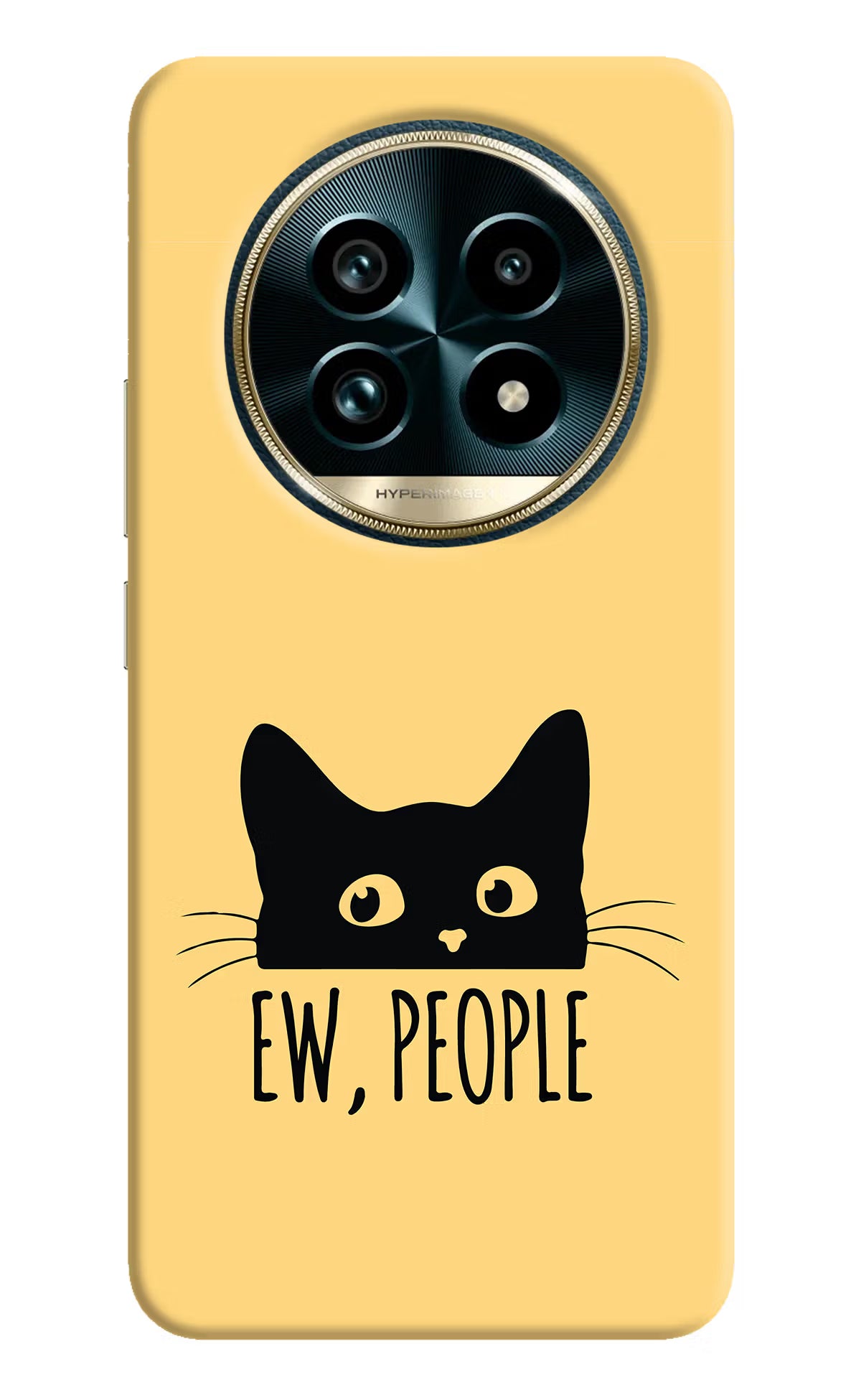 Ew People Catitude Realme 13 Pro+ 5G Hard Case Back Cover by Casekaro