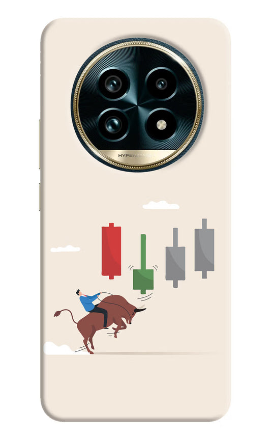 Bull Trading Momentum Realme 13 Pro+ 5G Hard Case Back Cover by Casekaro