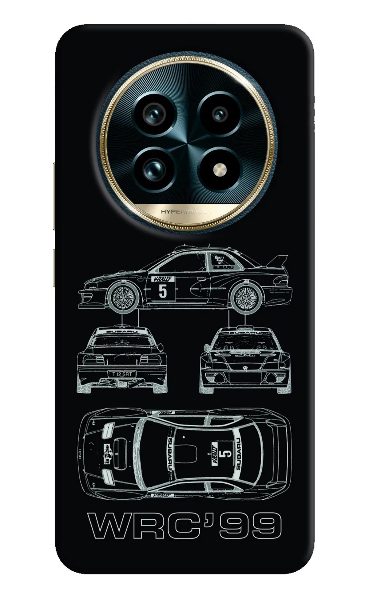 WRC'99 Realme 13 Pro+ 5G Hard Case Back Cover by Casekaro