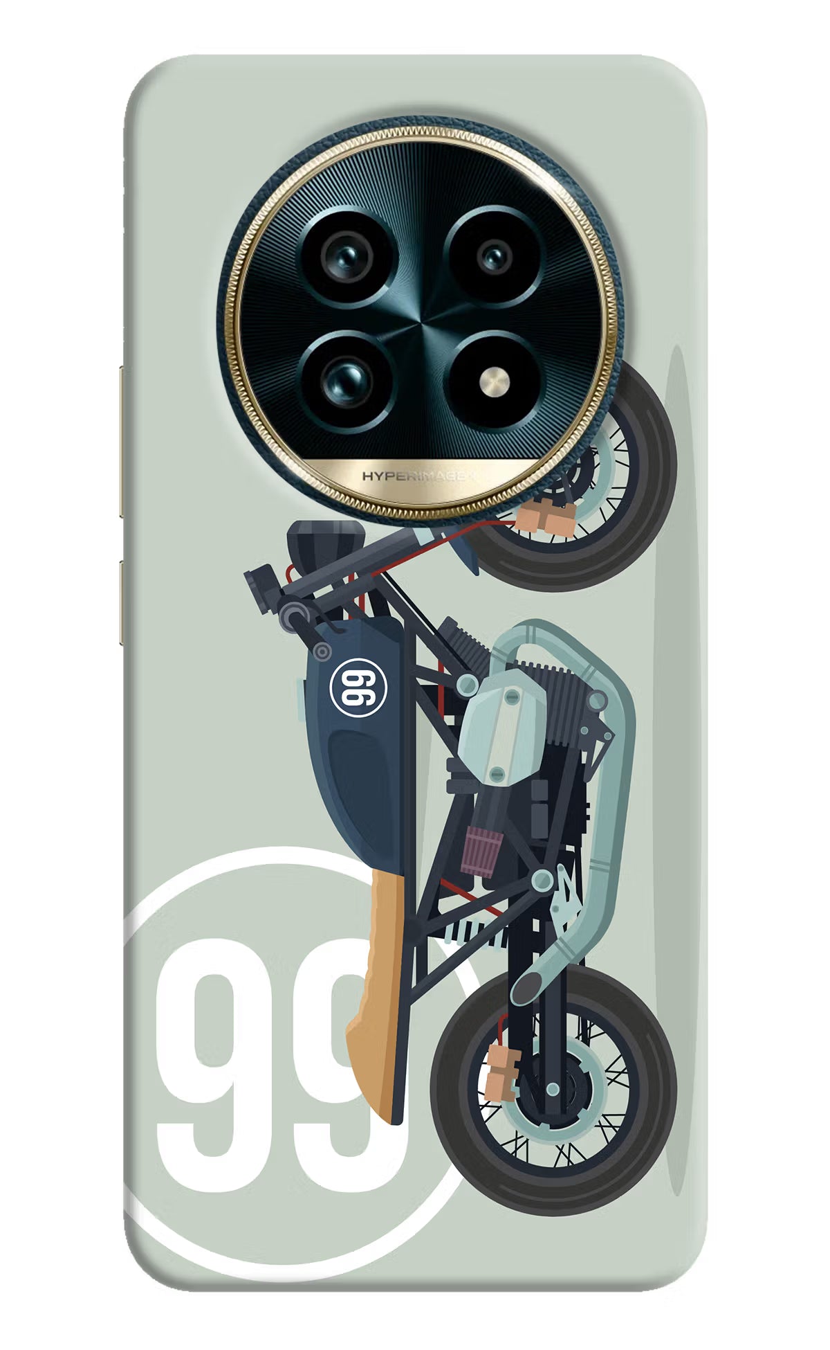 Classic Cafe Racer 99 Realme 13 Pro+ 5G Hard Case Back Cover by Casekaro
