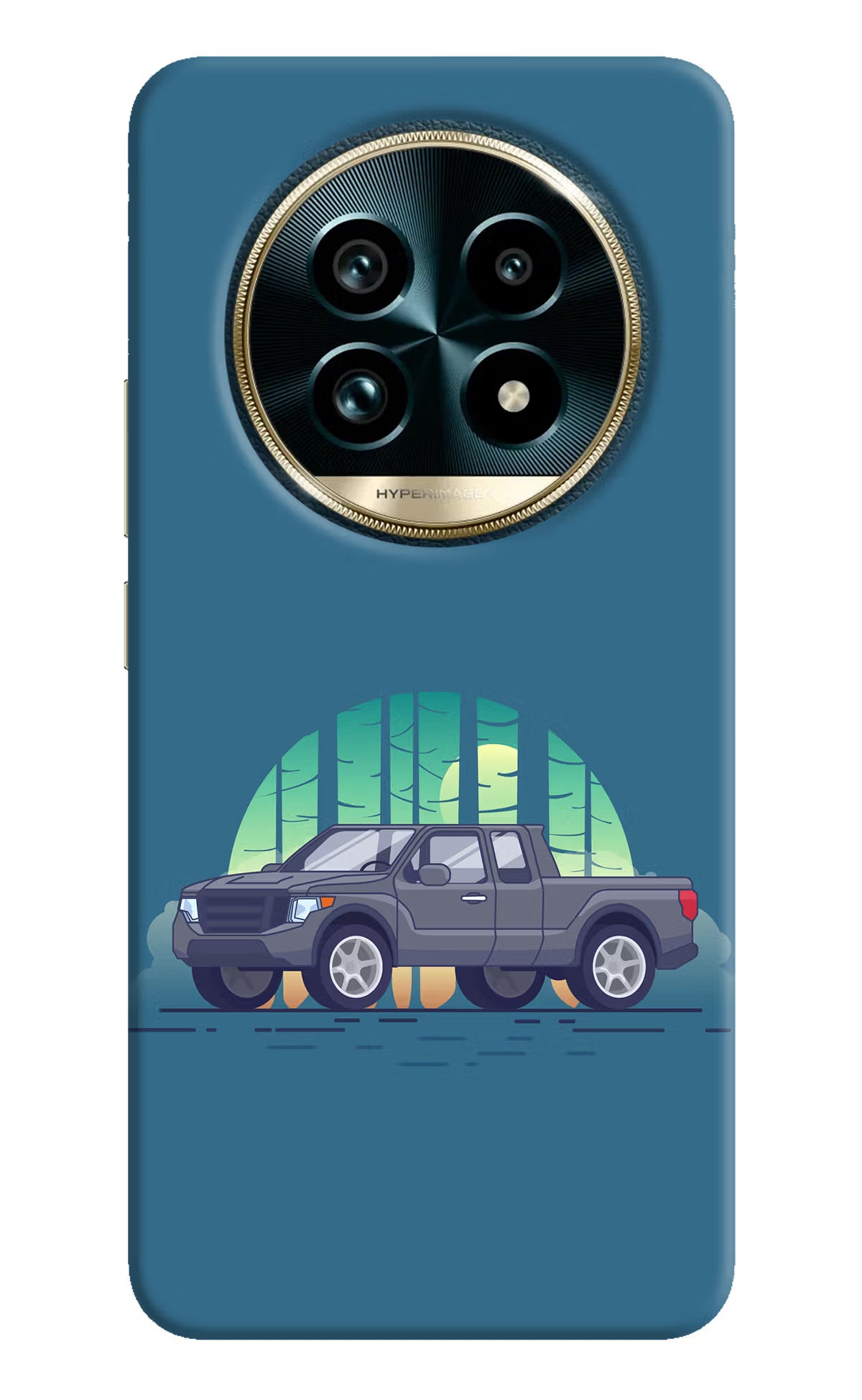 Retro Garage Vibe Realme 13 Pro+ 5G Hard Case Back Cover by Casekaro