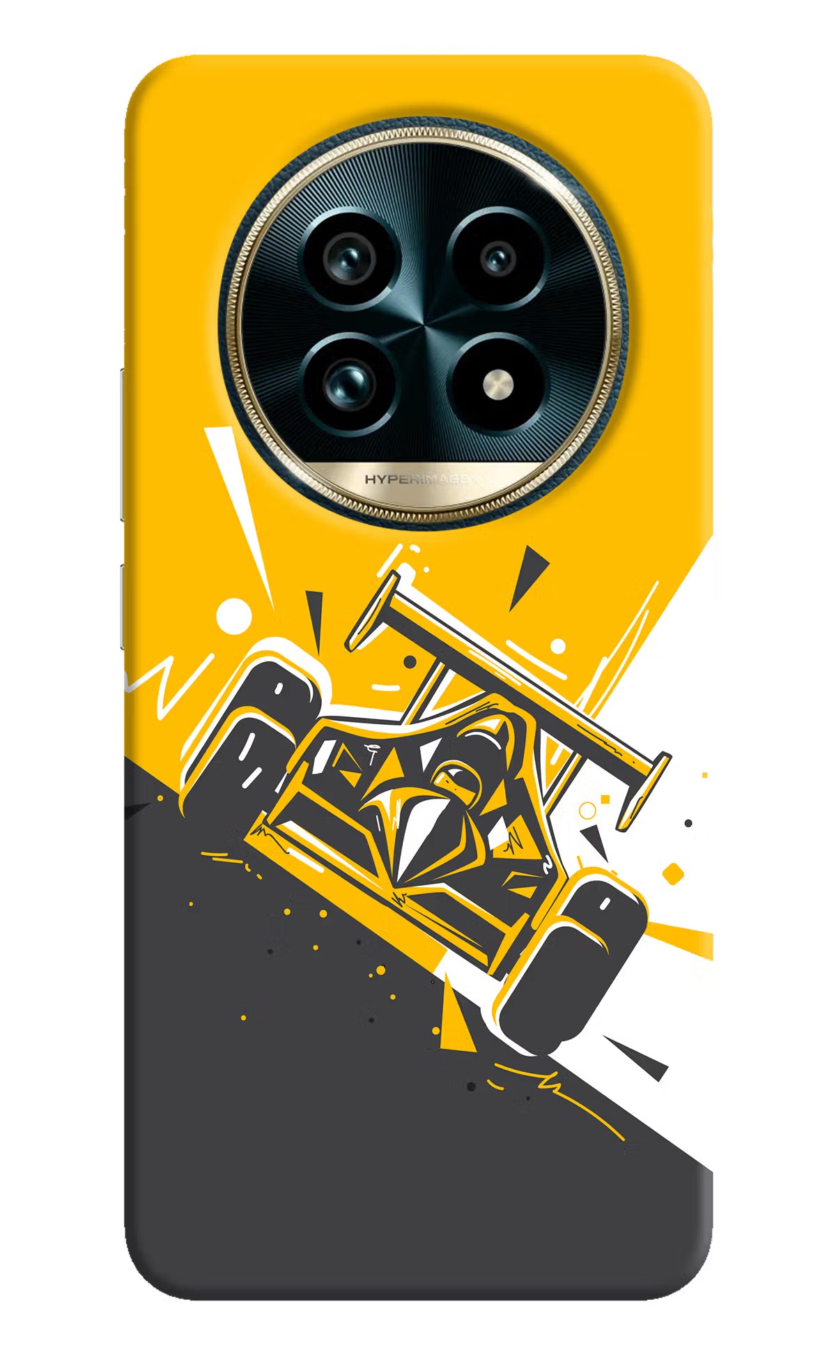 Track King Realme 13 Pro+ 5G Hard Case Back Cover by Casekaro