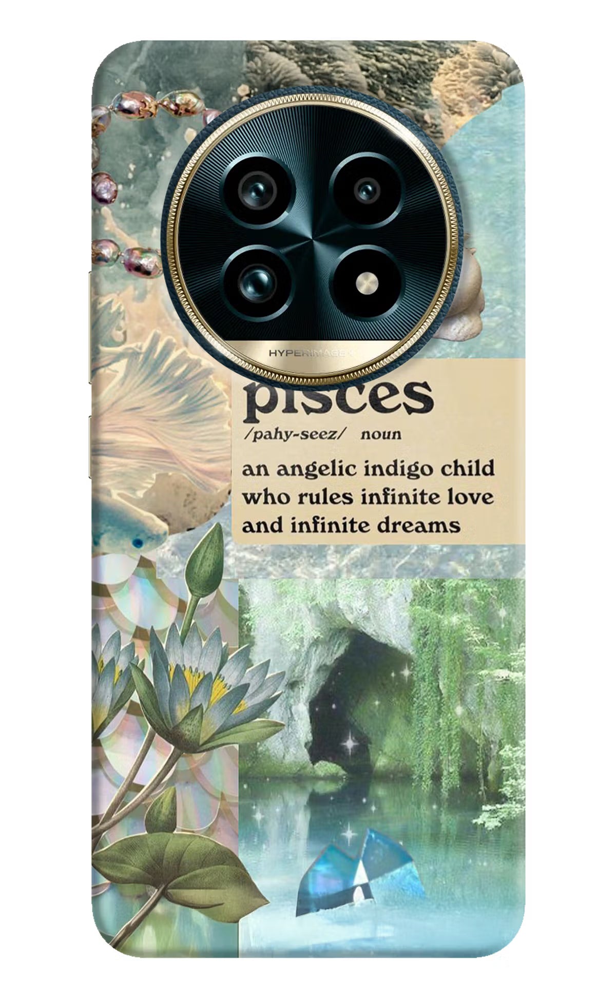 Pisces Zodiac Realme 13 Pro+ 5G Hard Case Back Cover by Casekaro