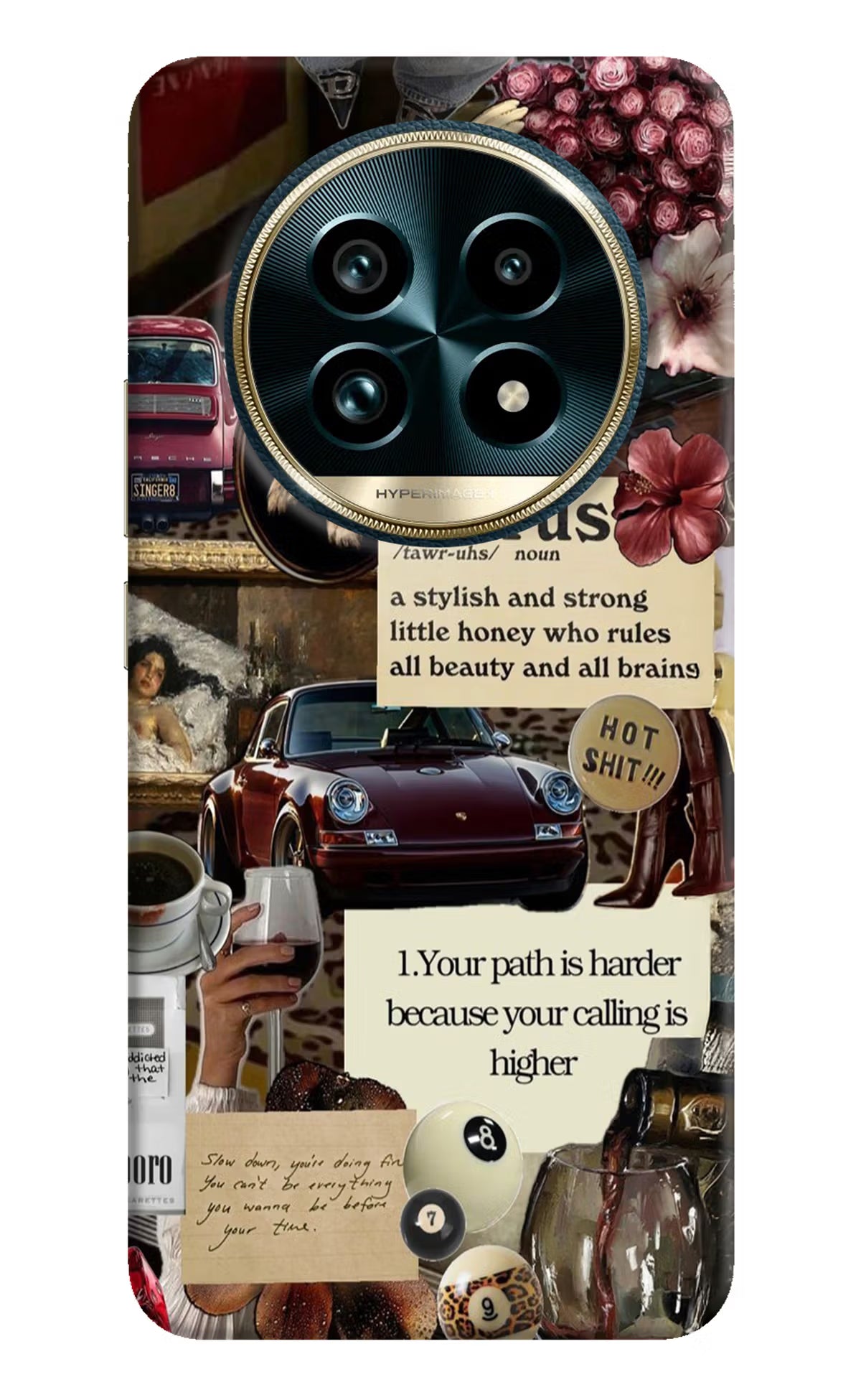 Taurus Zodiac Realme 13 Pro+ 5G Hard Case Back Cover by Casekaro