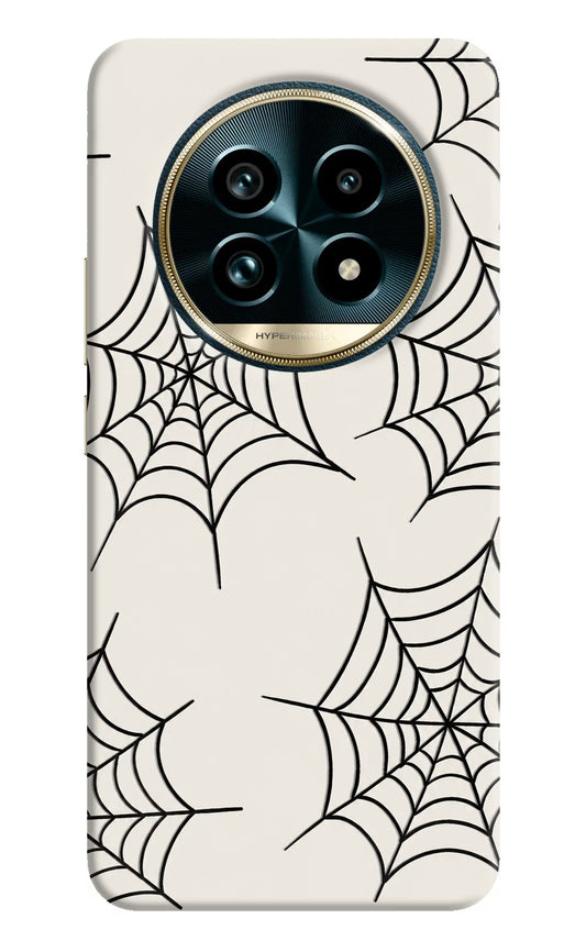 Spider Web Realme 13 Pro+ 5G Hard Case Back Cover by Casekaro