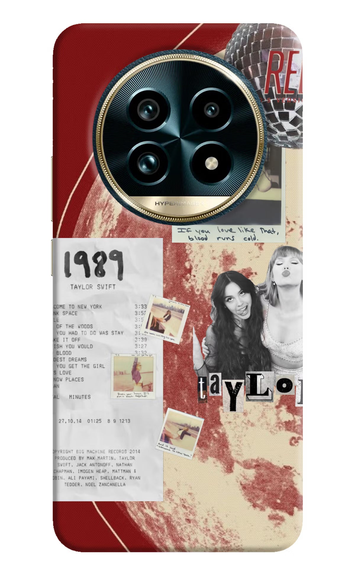 Taylor Swift Realme 13 Pro+ 5G Back Cover