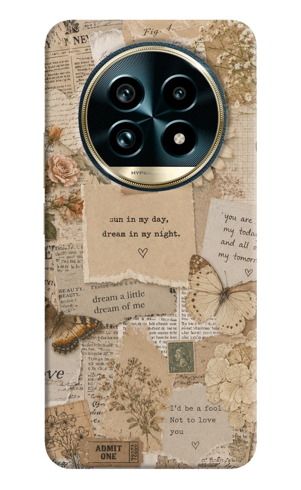 Vintage case Realme 13 Pro+ 5G Back Cover