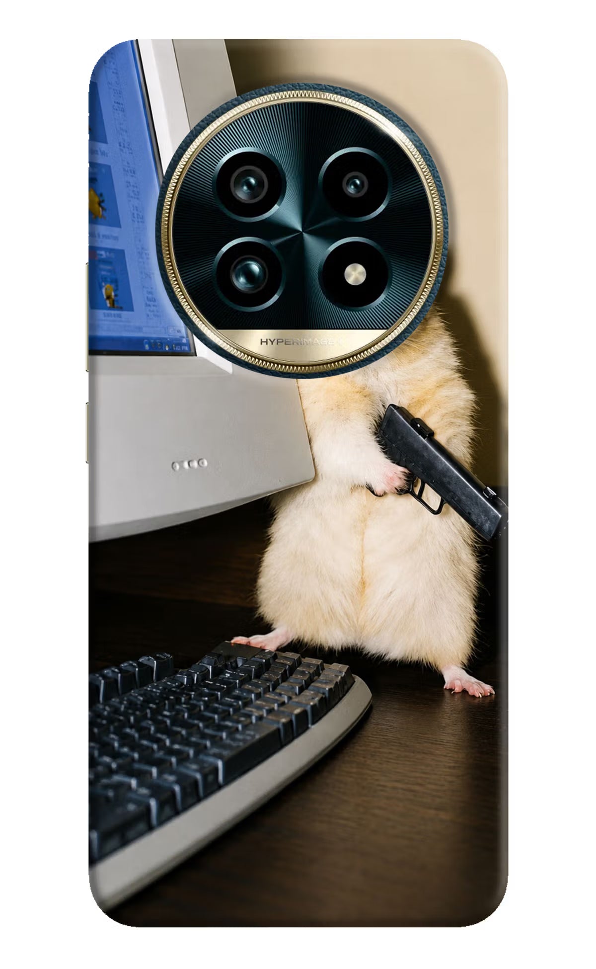 Hacker Hamster Realme 13 Pro+ 5G Back Cover