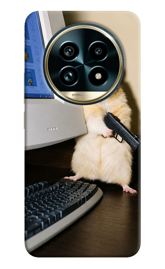 Hacker Hamster Realme 13 Pro+ 5G Hard Case Back Cover by Casekaro