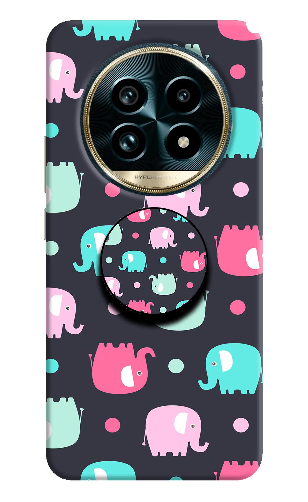 Baby Elephants Realme 13 Pro+ 5G Pop Case by Casekaro