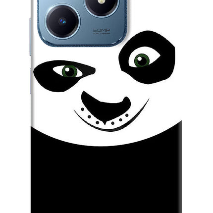 Panda Realme C63 Hard Case Back Cover by Casekaro