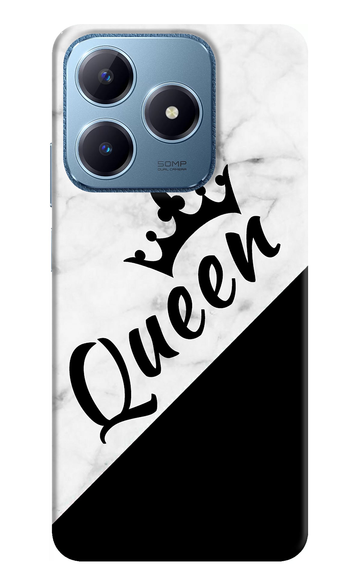 Queen Realme C63 Back Cover