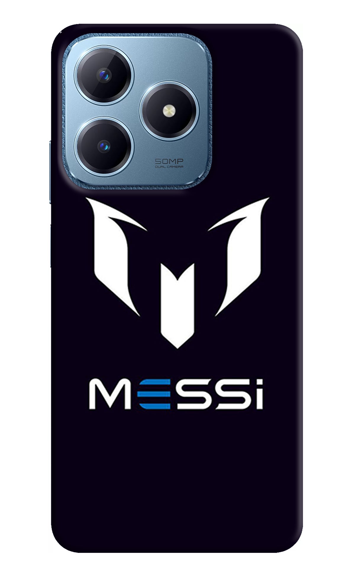 Messi Logo Realme C63 Back Cover