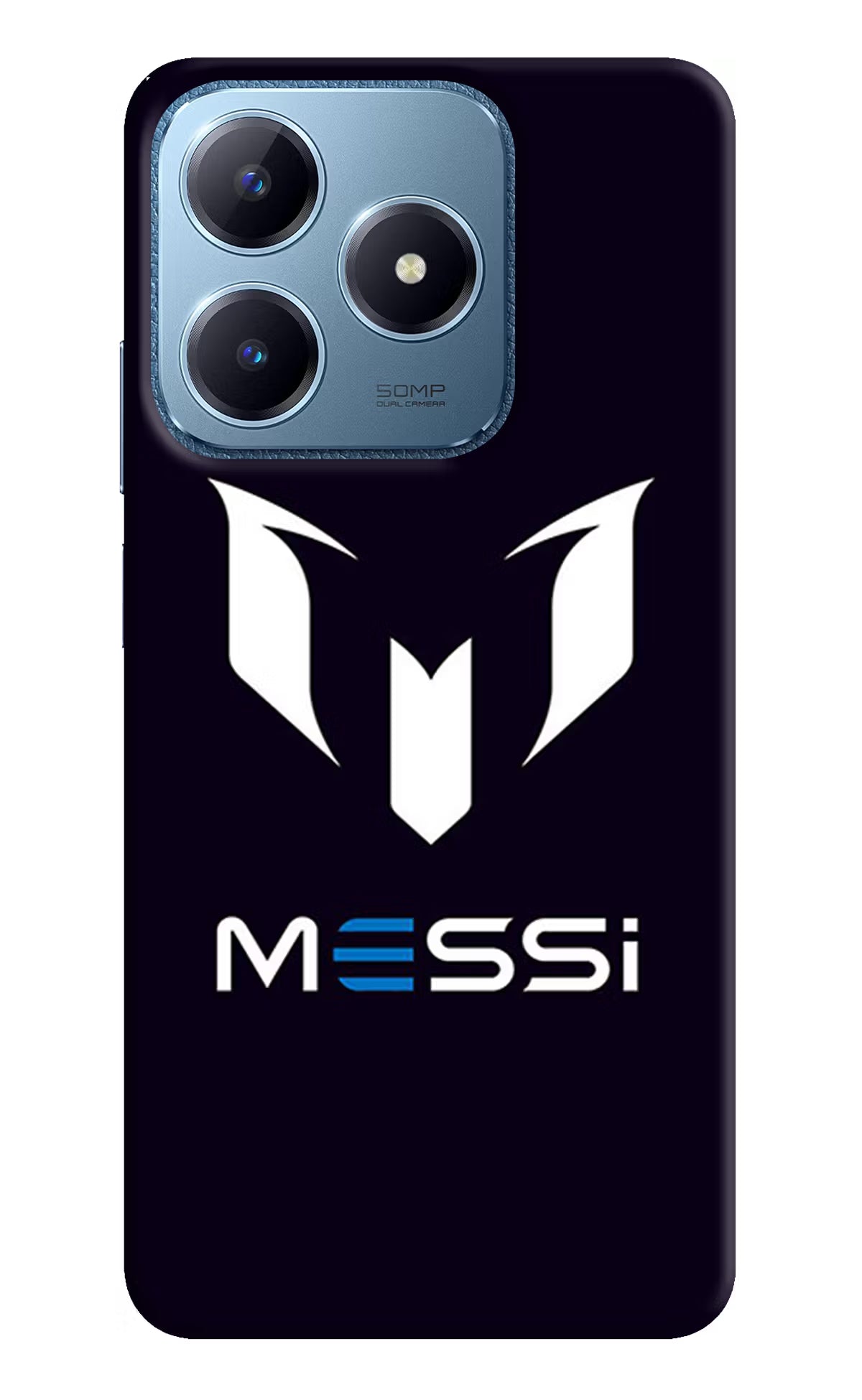Messi Logo Realme C63 Hard Case Back Cover by Casekaro