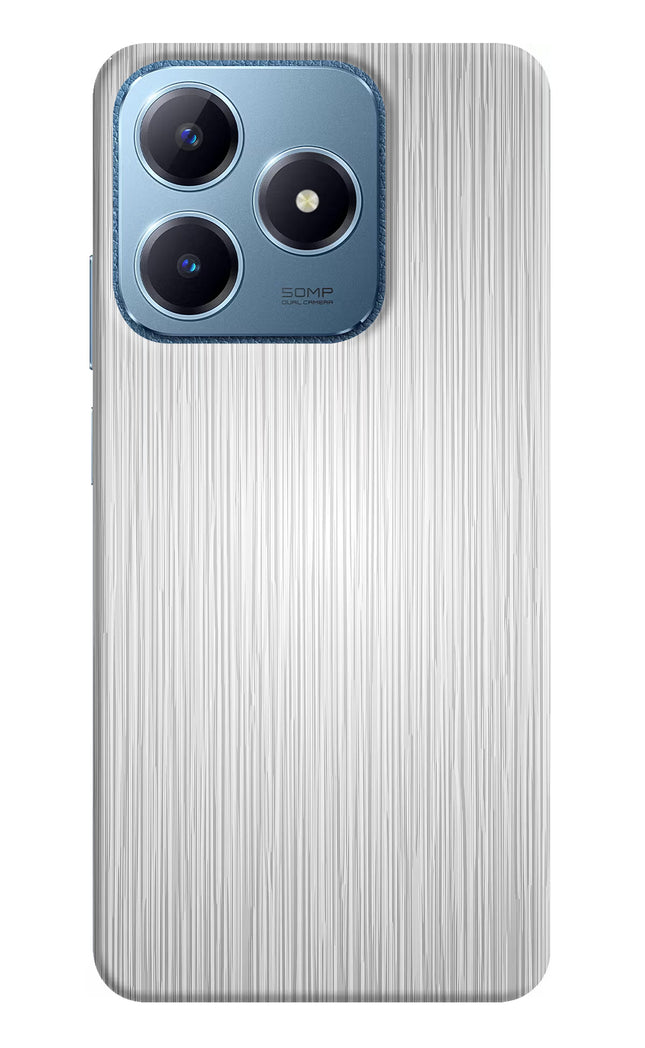 Wooden Grey Texture Realme C63 Hard Case Back Cover by Casekaro