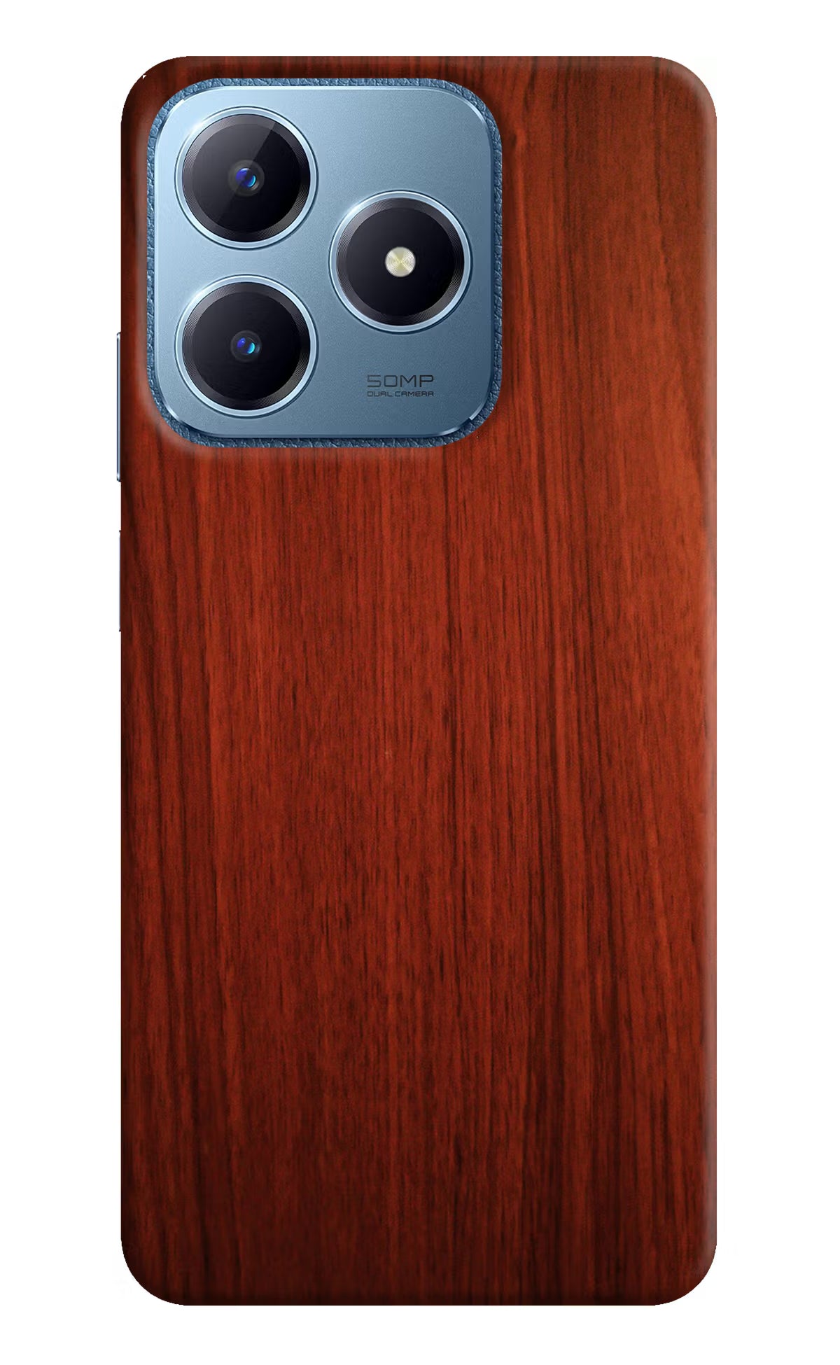 Wooden Plain Pattern Realme C63 Hard Case Back Cover by Casekaro