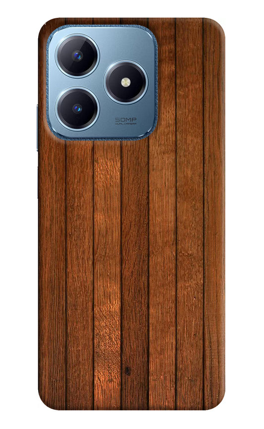 Wooden Artwork Bands Realme C63 Hard Case Back Cover by Casekaro