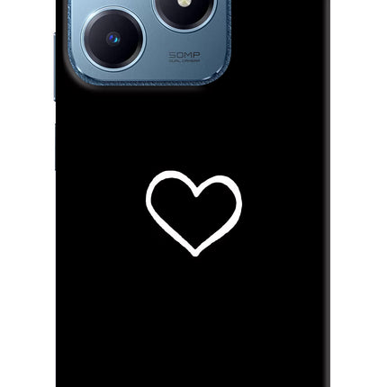 Heart Realme C63 Hard Case Back Cover by Casekaro