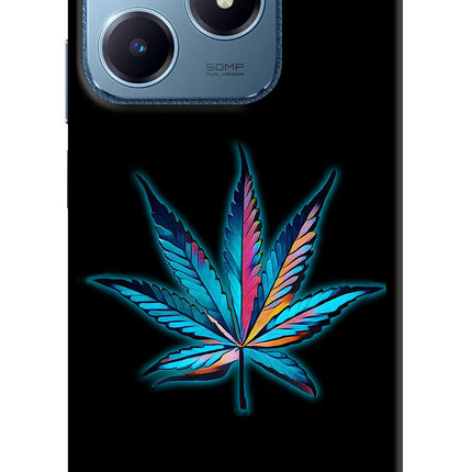 Weed Realme C63 Hard Case Back Cover by Casekaro