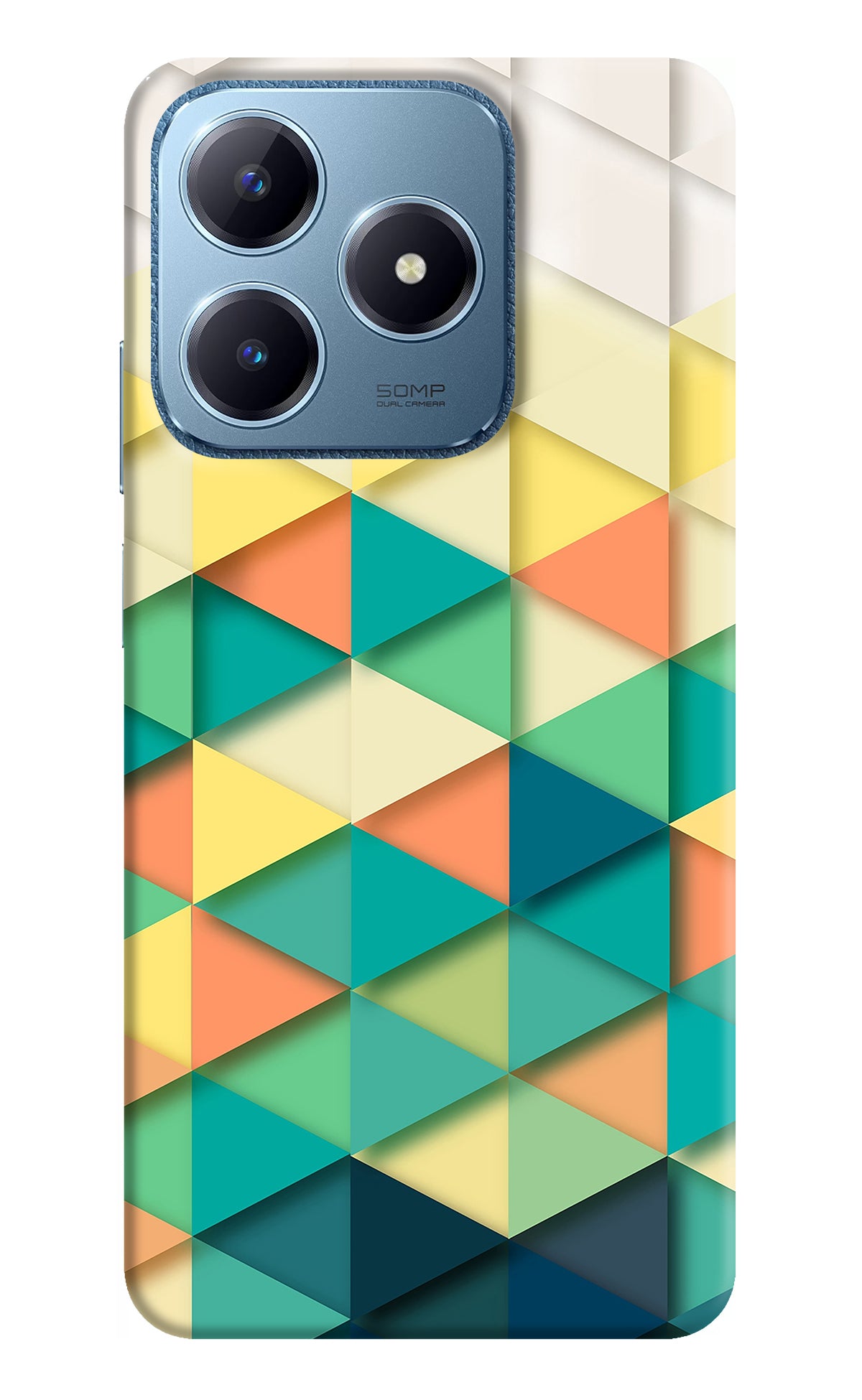 Abstract Realme C63 Back Cover