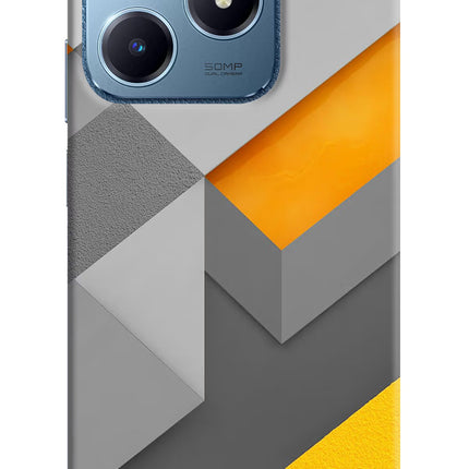 Abstract Realme C63 Hard Case Back Cover by Casekaro