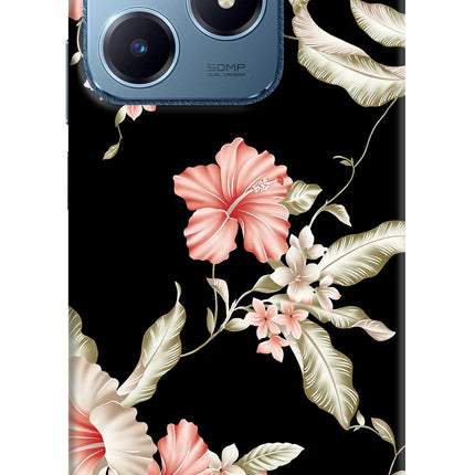 Flowers Realme C63 Hard Case Back Cover by Casekaro