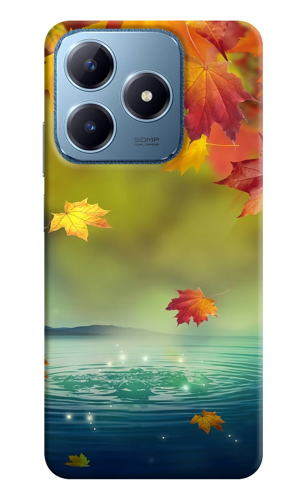 Flowers Realme C63 Hard Case Back Cover by Casekaro