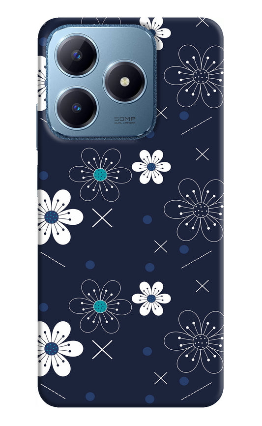 Flowers Realme C63 Back Cover