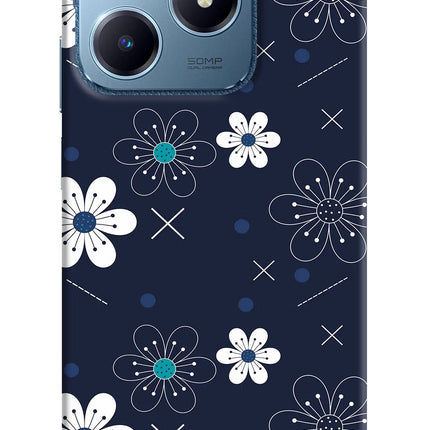 Flowers Realme C63 Hard Case Back Cover by Casekaro