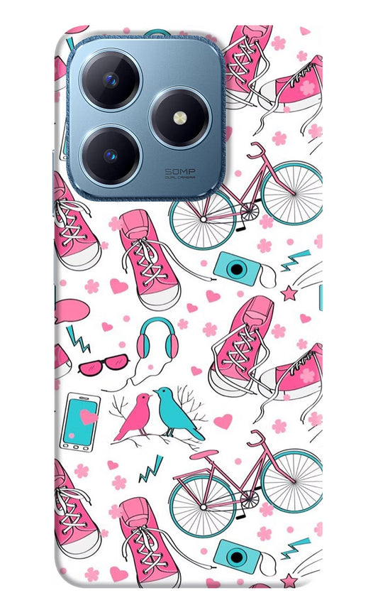 Artwork Realme C63 Hard Case Back Cover by Casekaro