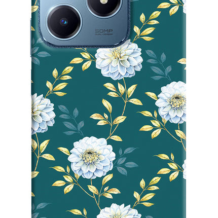 Flowers Realme C63 Hard Case Back Cover by Casekaro
