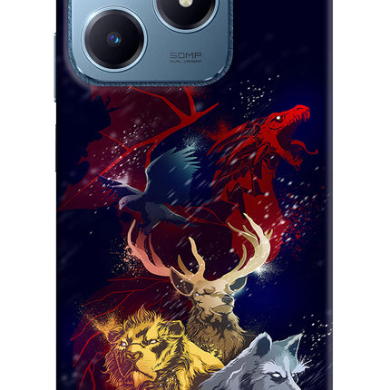 Game Of Thrones Realme C63 Hard Case Back Cover by Casekaro