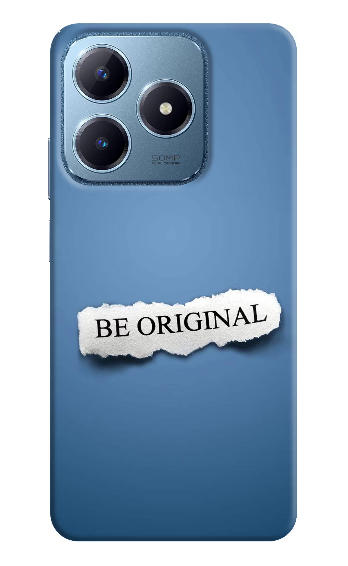 Be Original Realme C63 Hard Case Back Cover by Casekaro