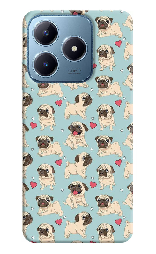 Pug Dog Realme C63 Hard Case Back Cover by Casekaro