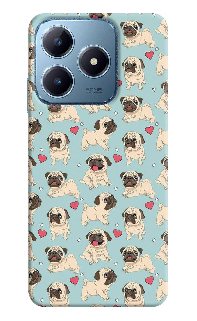 Pug Dog Realme C63 Hard Case Back Cover by Casekaro