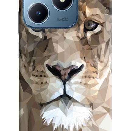 Lion Art Realme C63 Hard Case Back Cover by Casekaro
