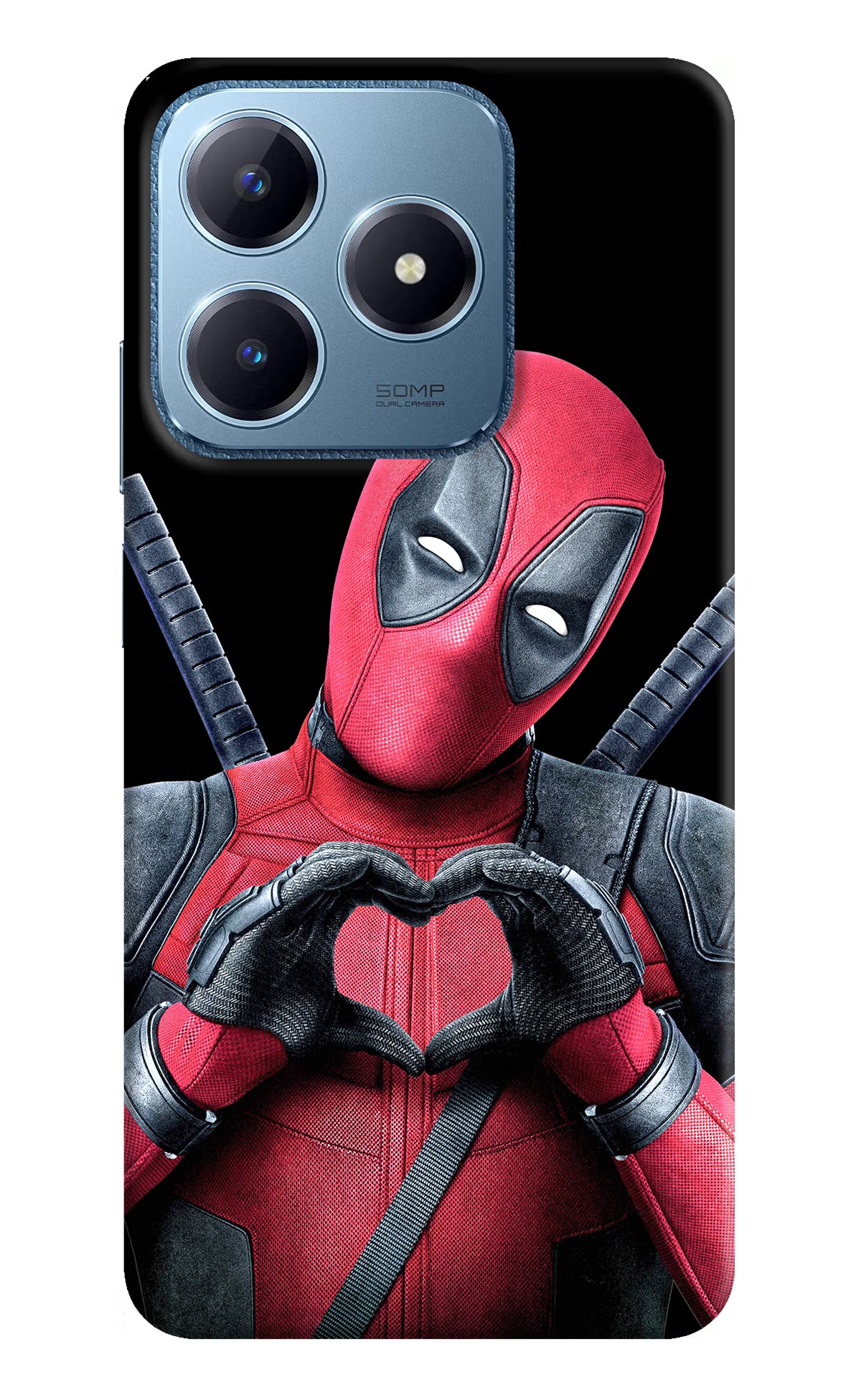 Deadpool Realme C63 Hard Case Back Cover by Casekaro