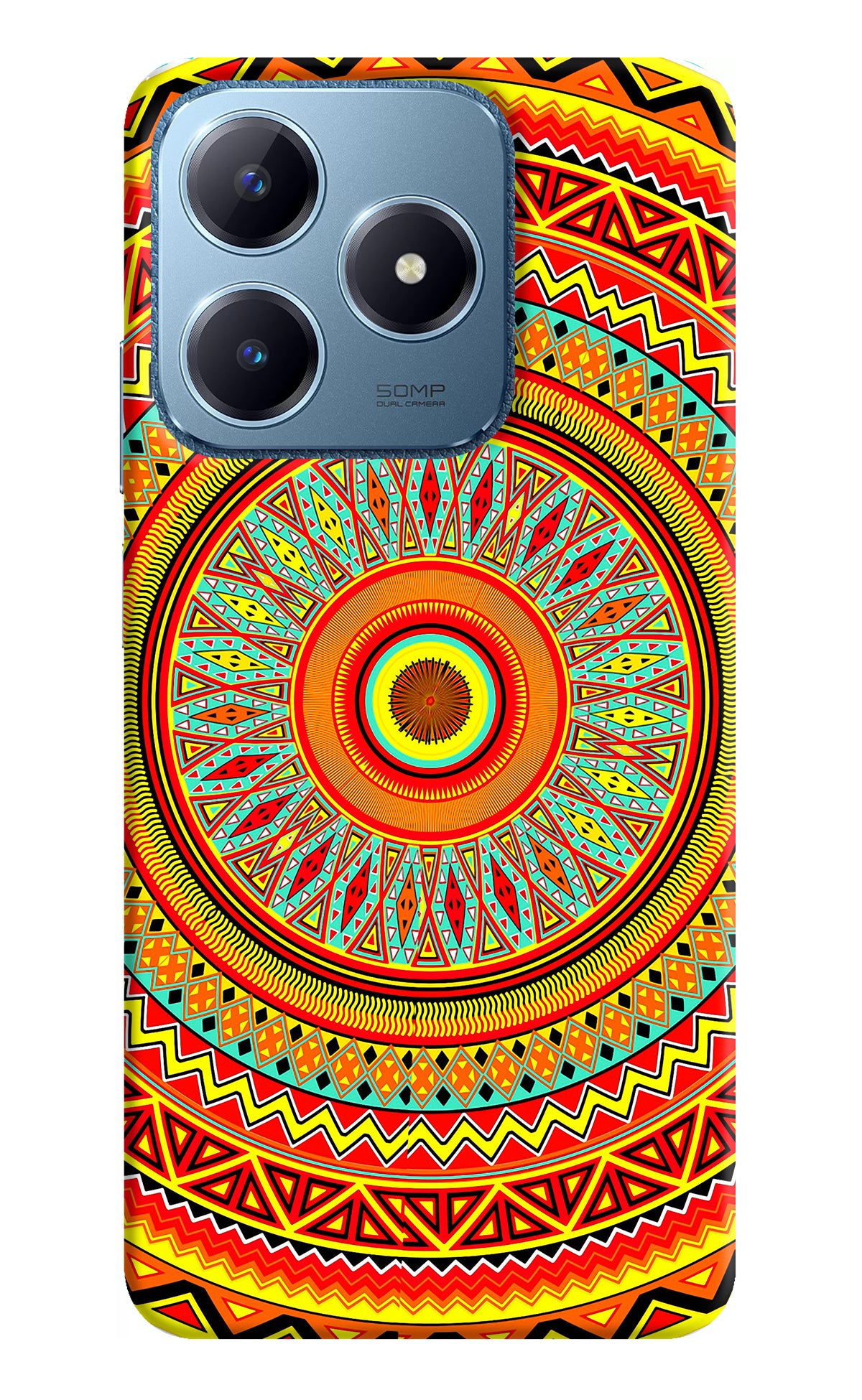 Mandala Pattern Realme C63 Back Cover