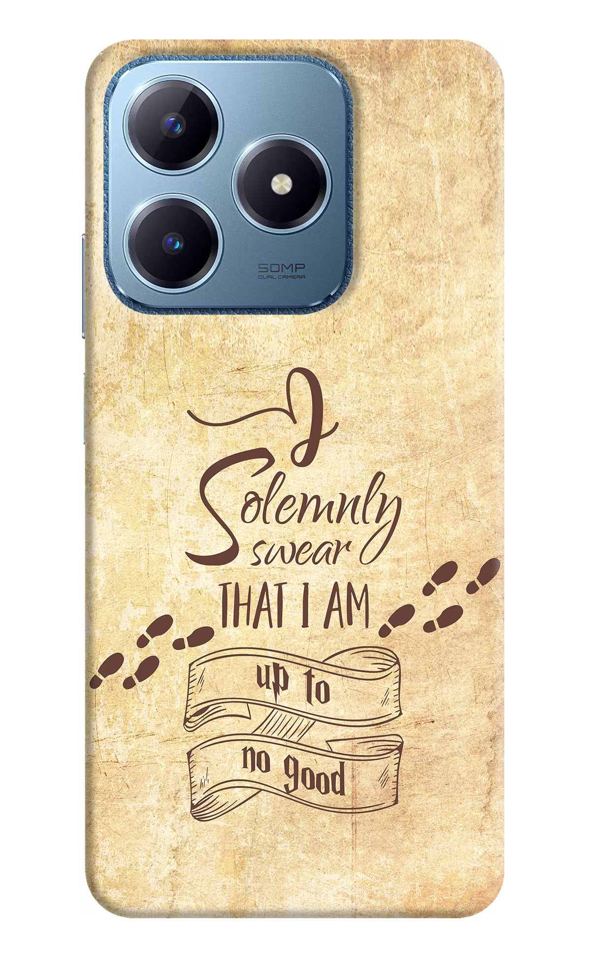 I Solemnly swear that i up to no good Realme C63 Hard Case Back Cover by Casekaro